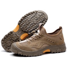 Giày bảo hộ lao động Z107 siêu thoáng khí, thể thao, chống đâm xuyên dập ngón, Size 42