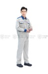 Quần áo bảo hộ lao động cho kỹ sư kỹ thuật, quần áo công nhân TK01, Size M - Vải kaki liên doanh