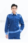 Quần áo bảo hộ lao động TK03 chuyên dụng, đồng phục kỹ sư, công nhân cao cấp, Size M - Vải kaki liên doanh