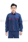 Quần áo bảo hộ lao động kỹ sư TK05, đồng phục kỹ thuật thoáng mát, Size M - Vải kaki liên doanh