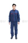 Quần áo bảo hộ lao động kỹ sư TK05, đồng phục kỹ thuật thoáng mát, Size M - Vải kaki liên doanh