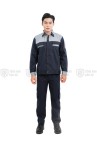 [BÁN CHẠY] Quần áo bảo hộ lao động TK06 bền màu cho kỹ sư, kỹ thuật, công nhân , Size M - Vải kaki liên doanh