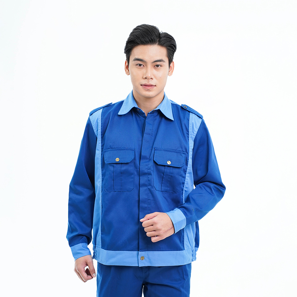 Quần áo bảo hộ lao động TK03 chuyên dụng, đồng phục kỹ sư, công nhân cao cấp