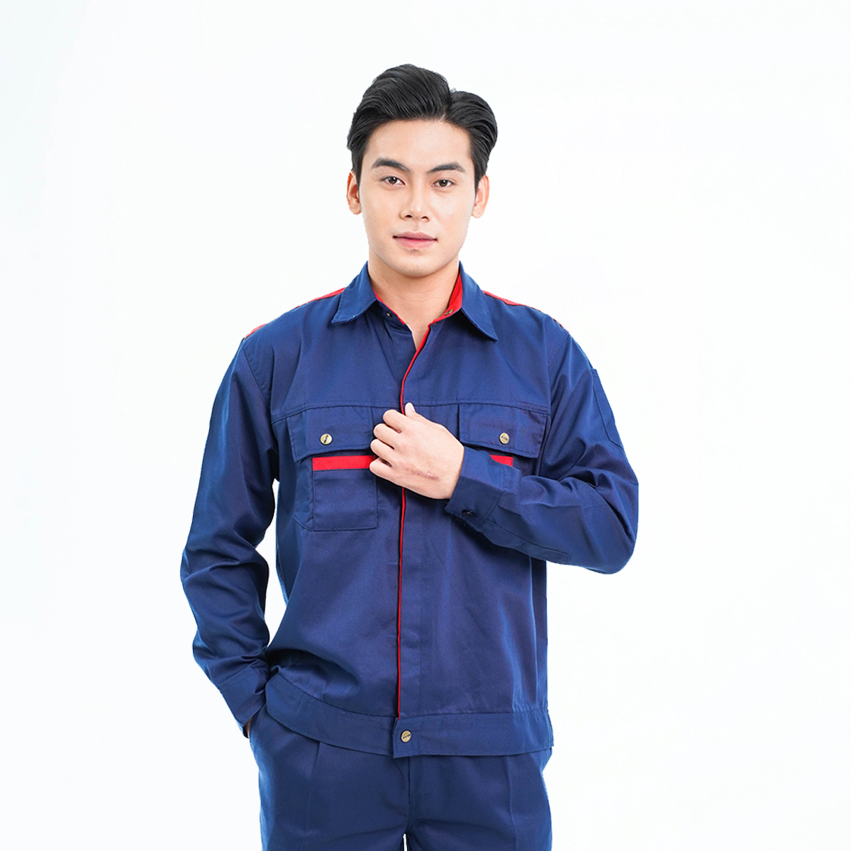 Quần áo bảo hộ lao động kỹ sư TK05, đồng phục kỹ thuật thoáng mát