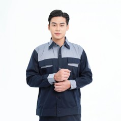 [BÁN CHẠY] Quần áo bảo hộ lao động TK06 bền màu cho kỹ sư, kỹ thuật, công nhân , Size M - Vải kaki liên doanh