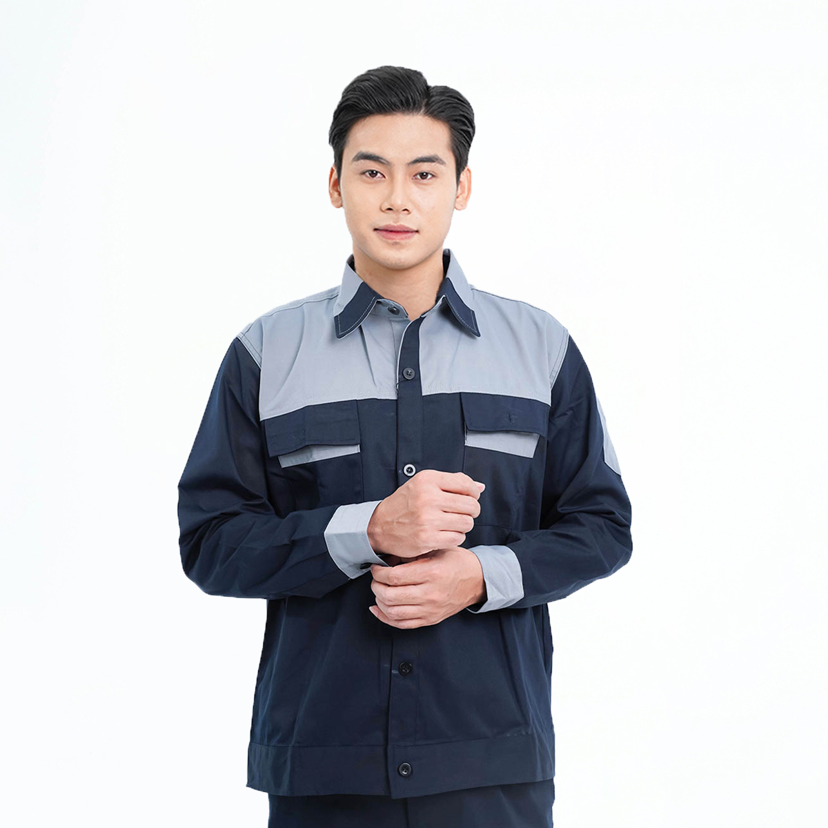 [BÁN CHẠY] Quần áo bảo hộ lao động TK06 bền màu cho kỹ sư, kỹ thuật, công nhân 