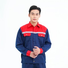 Quần áo bảo hộ lao động TK08 thời trang dành cho kỹ sư, kỹ thuật cao cấp, Size M - Vải kaki liên doanh