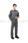 [BÁN CHẠY] Quần áo bảo hộ lao động TK07 cho kỹ thuật, kỹ sư, siêu bền thoáng mát, Size M - Vải kaki liên doanh