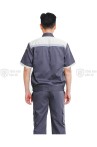 Quần áo bảo hộ lao động TK17 ngắn tay thoáng mát dành cho kỹ sư, kỹ thuật, công nhân, Size M - Vải kaki liên doanh