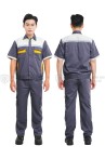 Quần áo bảo hộ lao động TK17 ngắn tay thoáng mát dành cho kỹ sư, kỹ thuật, công nhân, Size M - Vải kaki liên doanh