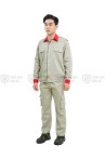 Quần áo bảo hộ lao động TK09 dành cho kỹ sư, nhân viên kỹ thuật siêu bền, Size M - Vải kaki liên doanh