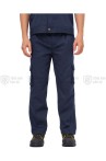 Quần áo bảo hộ lao động TK25 ngắn tay thời trang, thoáng mát cao cấp, Size M - Vải kaki liên doanh