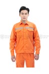 Quần áo bảo hộ điện lực TK10 chất liệu cao cấp, bền màu, không xù vải , Size M - Vải pangrim thường
