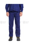 Quần áo công nhân lao động TK43 màu xanh tím than, Size M