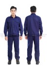 Quần áo công nhân lao động TK43 màu xanh tím than, Size M