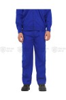 Đồng phục công nhân TK42 cao cấp, quần áo công nhân màu xanh dương, Size M