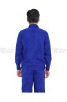 Đồng phục công nhân TK42 cao cấp, quần áo công nhân màu xanh dương, Size M