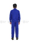 Đồng phục công nhân TK42 cao cấp, quần áo công nhân màu xanh dương, Size M
