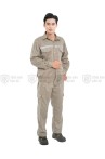 Đồng phục công nhân TK52 thời trang hiện đại, quần áo công nhân cao cấp, Size M