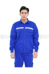 Đồng phục công nhân TK53, Quần áo công nhân cao cấp có phản quang, Size M