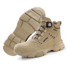 Giày bảo hộ lao động Zboot Z117 thiết kế nút vặn công nghệ mới, chống đinh, chống va đập mạnh