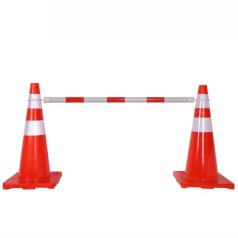 Thanh nối cọc tiêu giao thông chống xê dịch màu trắng đỏ V25