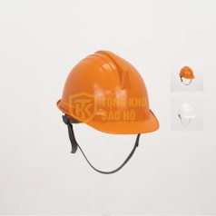 Mũ bảo hộ An Việt M130 có quai trong chắc chắn, Màu cam