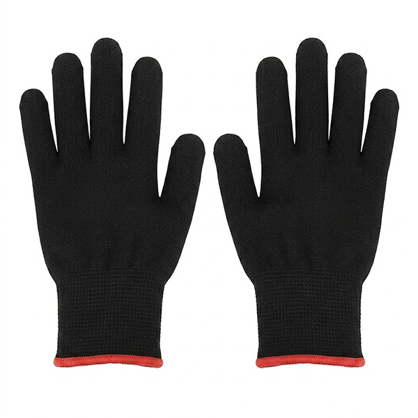 Găng tay sợi poly dệt kim co giãn, thoáng khí GT151