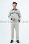 Quần áo bảo hộ lao động cho kỹ sư kỹ thuật, quần áo công nhân TK01, Size M - Vải kaki liên doanh