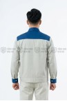 Quần áo bảo hộ lao động cho kỹ sư kỹ thuật, quần áo công nhân TK01, Size M - Vải kaki liên doanh