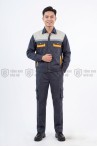 [BÁN CHẠY] Quần áo bảo hộ lao động cao cấp cho kỹ sư, kỹ thuật thoáng mát TK02, Size M - Vải kaki liên doanh
