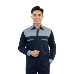 [BÁN CHẠY] Quần áo bảo hộ lao động TK06 bền màu cho kỹ sư, kỹ thuật, công nhân 