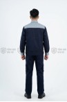 [BÁN CHẠY] Quần áo bảo hộ lao động TK06 bền màu cho kỹ sư, kỹ thuật, công nhân , Size M - Vải kaki liên doanh