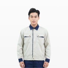 Quần áo bảo hộ lao động TK71 chất liệu dày dặn, chuẩn form cho kỹ sư, kỹ thuật, Size M - Vải kaki liên doanh