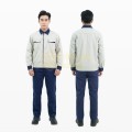 Quần áo bảo hộ lao động TK71 chất liệu dày dặn, chuẩn form cho kỹ sư, kỹ thuật, Size M - Vải kaki liên doanh