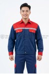 Quần áo bảo hộ lao động TK08 thời trang dành cho kỹ sư, kỹ thuật cao cấp, Size M - Vải kaki liên doanh