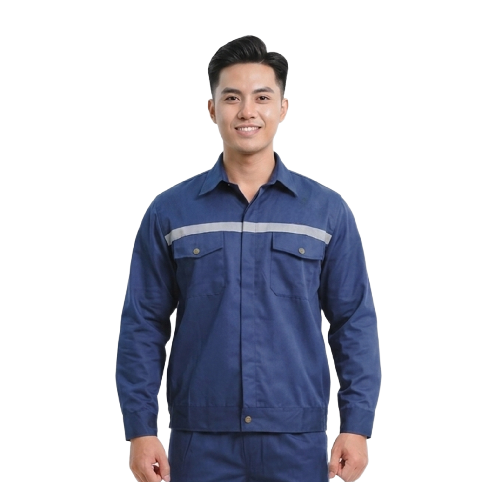 Quần áo bảo hộ lao động TK24 cho công nhân, kỹ sư thoáng mát cao cấp
