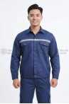 Quần áo bảo hộ lao động TK24 cho công nhân, kỹ sư thoáng mát cao cấp, Size M - Vải kaki liên doanh