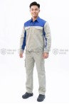 Quần áo bảo hộ lao động TK04 cao cấp, thoáng mát cho kỹ sư, kỹ thuật, Size M - Vải kaki liên doanh