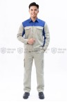 Quần áo bảo hộ lao động TK04 cao cấp, thoáng mát cho kỹ sư, kỹ thuật, Size M - Vải kaki liên doanh