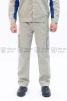 Quần áo bảo hộ lao động TK04 cao cấp, thoáng mát cho kỹ sư, kỹ thuật, Size M - Vải kaki liên doanh