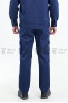Quần áo bảo hộ lao động kỹ sư TK05, đồng phục kỹ thuật thoáng mát, Size M - Vải kaki liên doanh