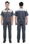 Quần áo bảo hộ lao động TK17 ngắn tay thoáng mát dành cho kỹ sư, kỹ thuật, công nhân, Size M - Vải kaki liên doanh