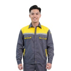 Quần áo bảo hộ lao động TK20 cho kỹ sư, kỹ thuật thời trang hiện đại