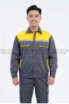 Quần áo bảo hộ lao động TK20 cho kỹ sư, kỹ thuật thời trang hiện đại, Size M - Vải kaki liên doanh