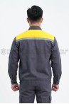 Quần áo bảo hộ lao động TK20 cho kỹ sư, kỹ thuật thời trang hiện đại, Size M - Vải kaki liên doanh