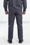 Quần áo bảo hộ lao động TK20 cho kỹ sư, kỹ thuật thời trang hiện đại, Size M - Vải kaki liên doanh