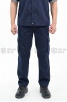 Quần áo bảo hộ lao động TK25 ngắn tay thời trang, thoáng mát cao cấp, Size M - Vải kaki liên doanh
