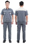 Quần áo bảo hộ lao động ngắn tay TK26 cho kỹ sư, kỹ thuật, công nhân chất liệu bền đẹp, Size M - Vải kaki liên doanh