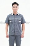 Quần áo bảo hộ lao động ngắn tay TK26 cho kỹ sư, kỹ thuật, công nhân chất liệu bền đẹp, Size M - Vải kaki liên doanh
